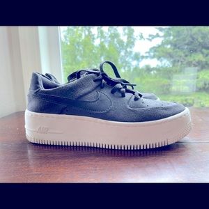 Cute platform Air Force 1. Maybe used 3 times